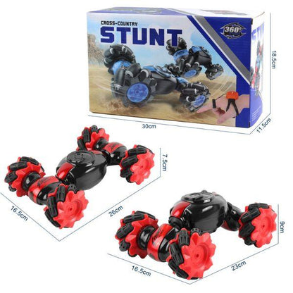 Premium Gesture Sensing Watch Control RC stunt Car (FREE HOME DELIVERY)