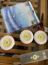 Tap LED Light 3pcs With Remote Control