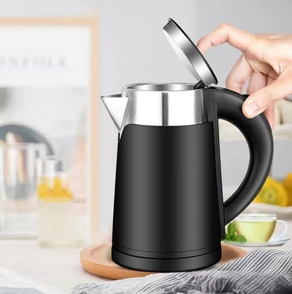 Small Portable Electric Tea Kettle – 2.0L Mini Travel Water Boiler
