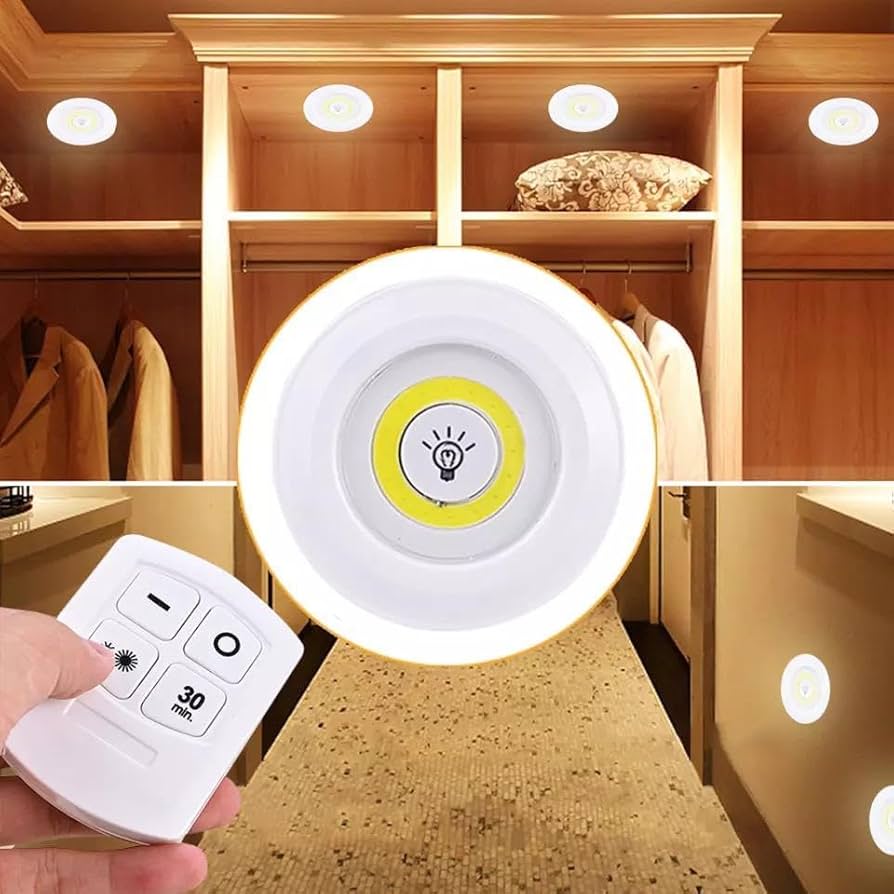 Tap LED Light 3pcs With Remote Control