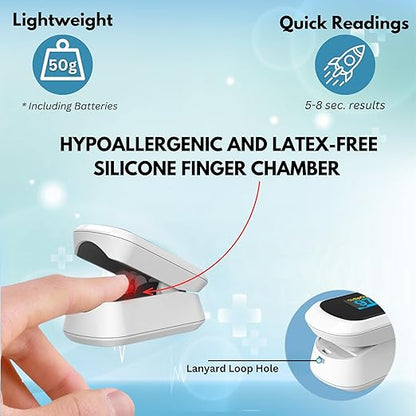 ❤️🩺 Digital Fingertip Pulse Oximeter (Free Home Delivery)