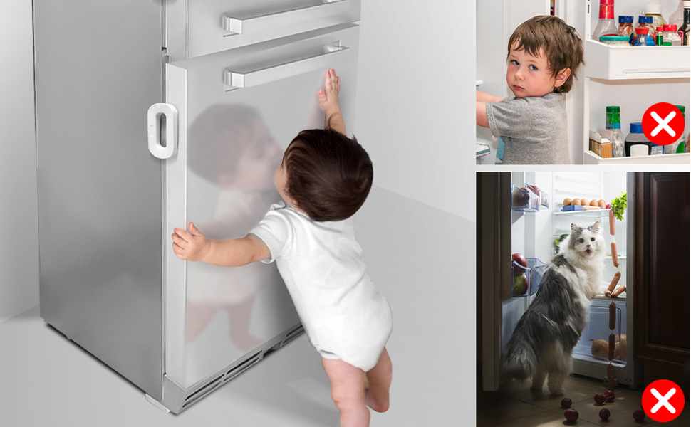 Fridge safety lock