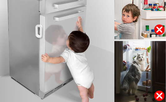 Fridge safety lock