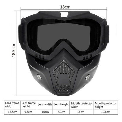Bike Face Mask Windproof & Breathable Riding Protection