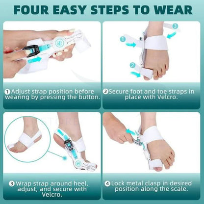 (Free Home Delivery) Pain Relief Bunion Toe Corrector - (IMPORTED W/O KNOB)