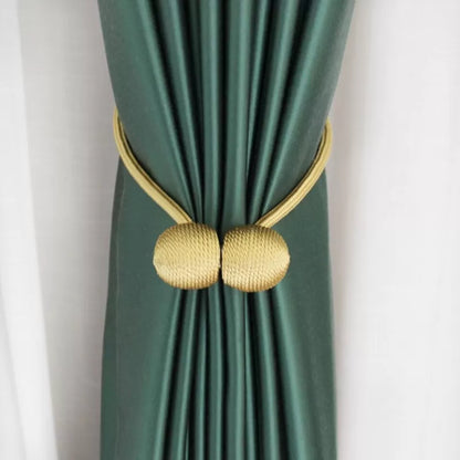 Magnetic Curtain Tieback High Quality Holder Hook Buckle Clip Curtain Tieback Polyester Decorative Home Accessories
